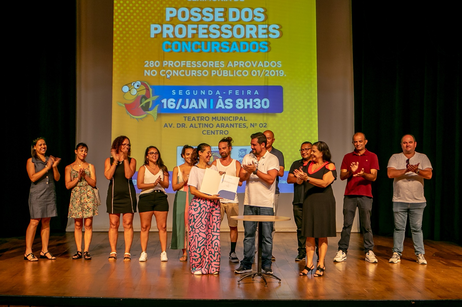 Prefeitura De S O Sebasti O Realiza Posse De Professores